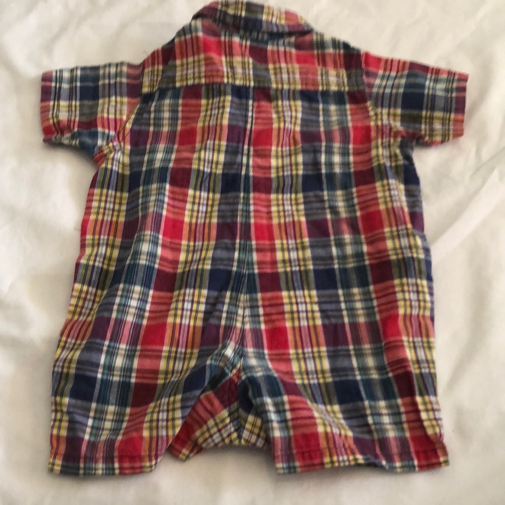 Ralph Lauren plaid sun suit - Picture 2 of 2
